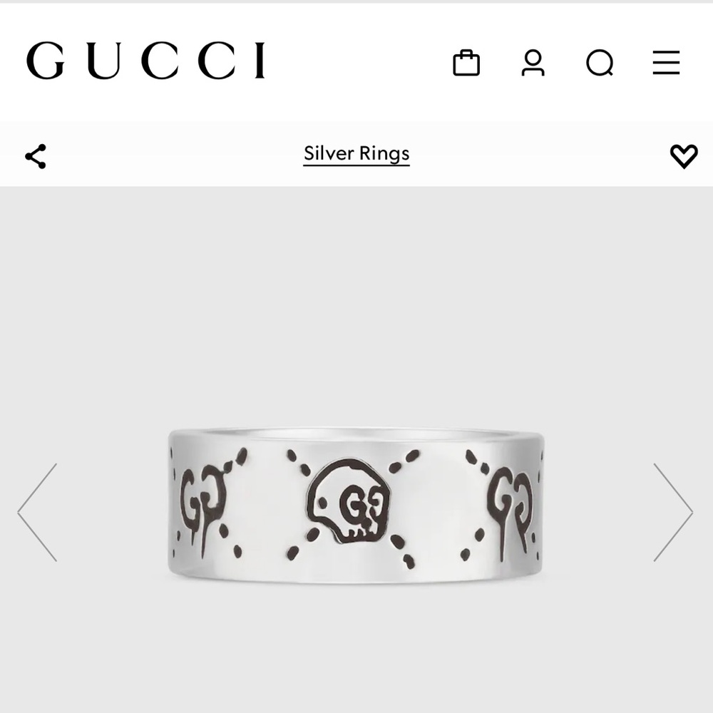 Gucci Ghost Ring